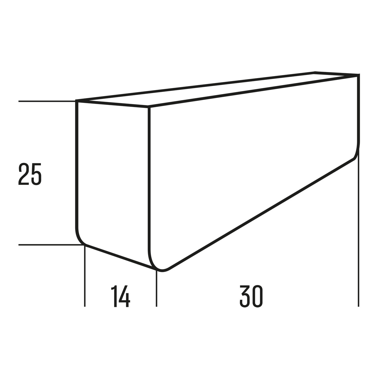 Cruiser Bulb Bag Satteltasche