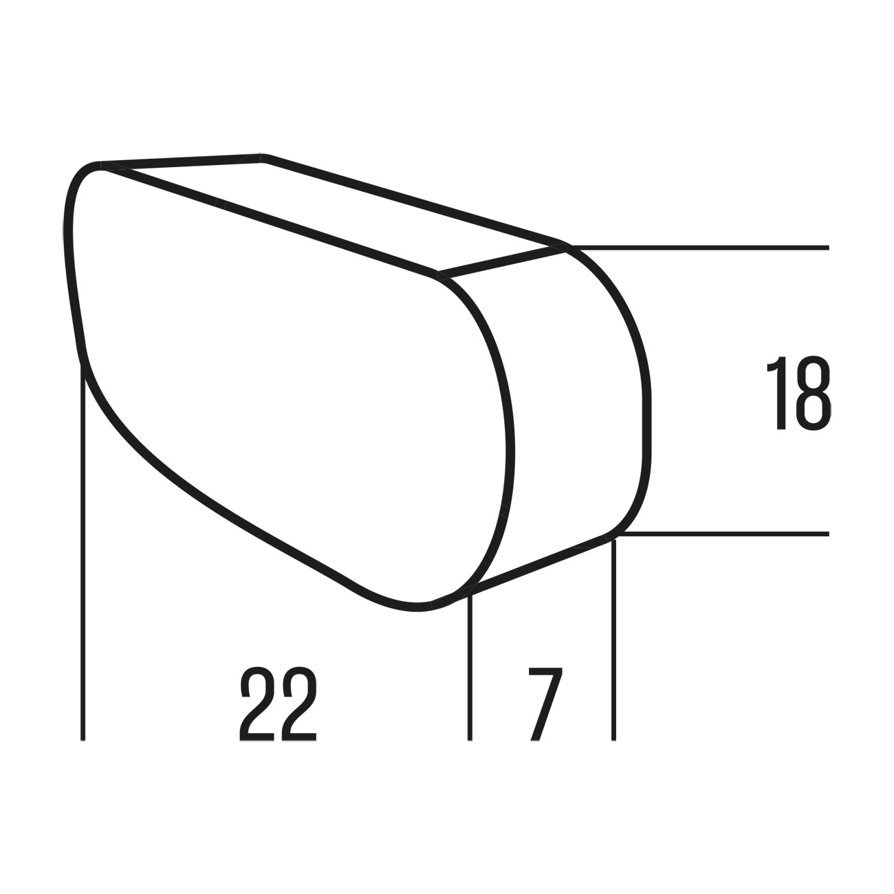 Lap Bag Oberschenkeltasche